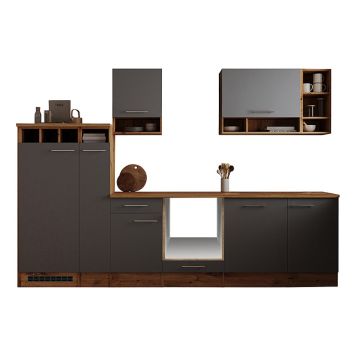 KÖK RESPEKTA HILDE LBBEKB310EGC GRÅ 310CM