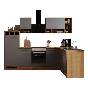 KÖK RESPEKTA HILDE LBBEKBL280EGC GRÅ 280CM