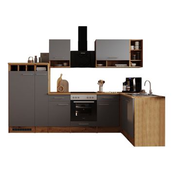 KÖK RESPEKTA HILDE LBBEKBL310EGC GRÅ 310CM