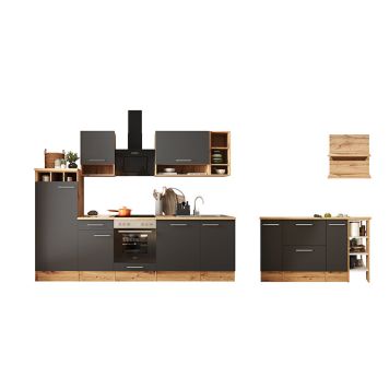 KÖK RESPEKTA HILDE BEKBI280EGC GRÅ 280CM