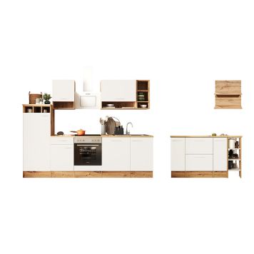 KÖK RESPEKTA HILDE BEKBI280EWC VIT 280CM