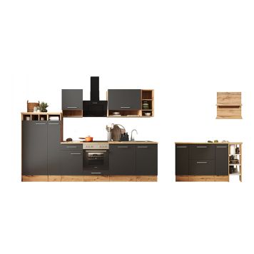 KÖK RESPEKTA HILDE BEKBI310EGC GRÅ 310CM