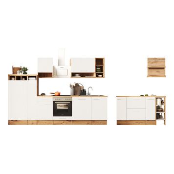 KÖK RESPEKTA HILDE BEKBI310EWC VIT 310CM