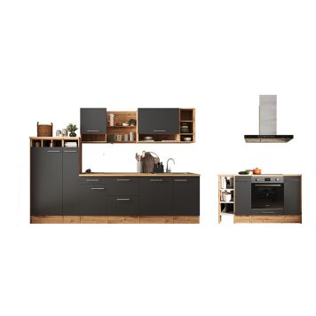 KÖK RESPEKTA HILDE BEKBI310EG GRÅ 310CM