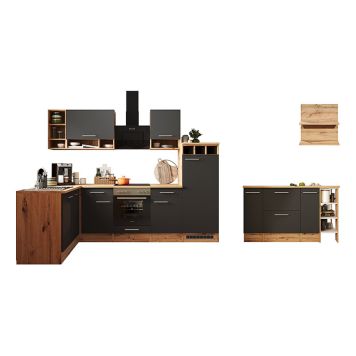 KÖK RESPEKTA HILDE BEKBLI280EGC GRÅ 280CM