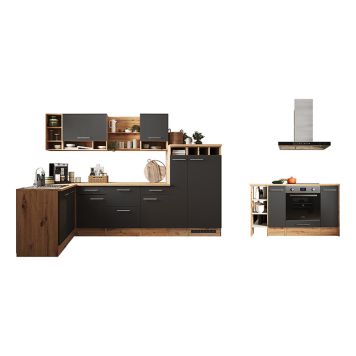 KÖK RESPEKTA HILDE BEKBLI310EG GRÅ 310CM