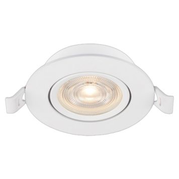 SPOTLIGHT MARKSLÖJD VELA INFÄLLD 4,9W IP44 DIM-TO-WARM VIT