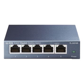SWITCH TP-LINK TL-SG105 5-PORT GIGABIT STATIONÄR