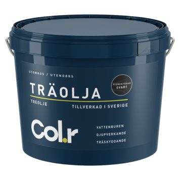 TRÄOLJA COL.R SVART 3L