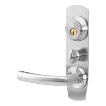 LÅSSATS HABO SÄKRA LL ATLANTA ROSTFRITT STÅL 2-PACK 