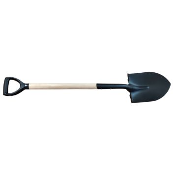 SPADE RUNDAD FSC SVART 120CM