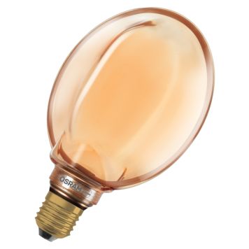 LJUSKÄLLA OSRAM VINTAGE 1906 LED GLOBE 130 4W E27 GULD