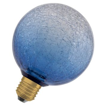 LJUSKÄLLA OSRAM DECOR LED STAR CRACKED GLASS 3,5W E27 RUND BLÅ