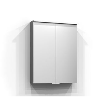 SPEGELSKÅP SVEDBERGS BLOC LED MED JFB 55CM GRÅ