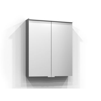 SPEGELSKÅP SVEDBERGS BLOC LED MED UNDERBELYSNING OCH JFB 60CM GRÅ