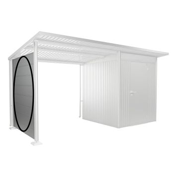 SIDOVÄGG BIOHORT AVANTGARDE A1/A5 METALLIC SILVER 