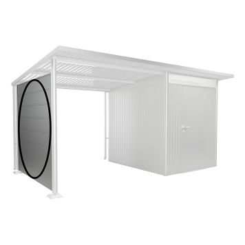 SIDOVÄGG BIOHORT AVANTGARDE A2/A6 METALLIC SILVER 