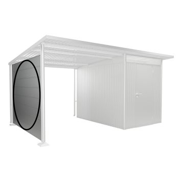 SIDOVÄGG BIOHORT AVANTGARDE A3/A7 METALLIC SILVER 