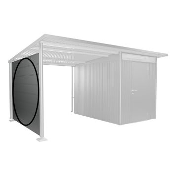 SIDOVÄGG BIOHORT AVANTGARDE A3/A7 METALLIC KVARTSGRÅ 