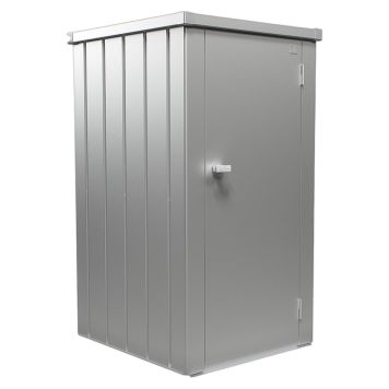 FÖRVARINGSSKÅP BIOHORT JULIA L METALLIC SILVER 0,68M²
