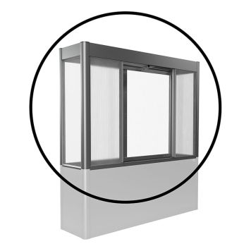 VÄXTHUSFÖRLÄNGNING BIOHORT TILL FLORENTINA 2X0.5M METALLIC KVARTSGRÅ