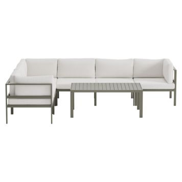 HÖRNGRUPP VENTURE HOME COPACABANA 218X288CM BRUN 