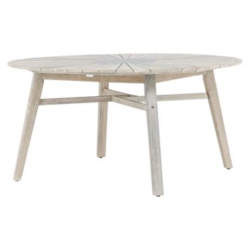 MATBORD VENTURE HOME RIVES Ø150CM VITPUTSAD