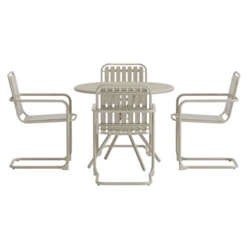 MATGRUPP VENTURE HOME CHIOS + 4 STOLAR BEIGE 