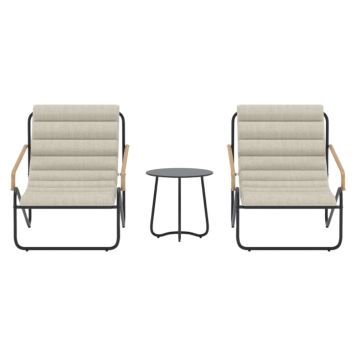 LOUNGESET VENTURE HOME ITHAKA SVART/BEIGE