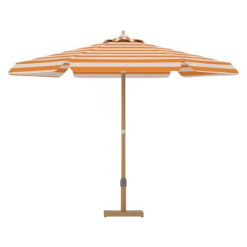 PARASOLL VENTURE HOME CEROX ⌀270CM VIT/ORANGE