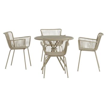 MATGRUPP VENTURE HOME SIFNOS + 4 STOLAR BEIGE