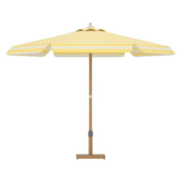 PARASOLL VENTURE HOME CEROX ⌀270CM VIT/GUL