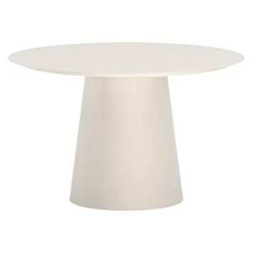 MATBORD VENTURE HOME LANZO Ø120CM VIT 