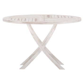 MATBORD VENTURE HOME KENYA ⌀120CM VITPUTSAD 