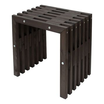 TRÄDGÅRDSBÄNK HILLERSTORP ECOFURN 45CM SVARTOLJAD