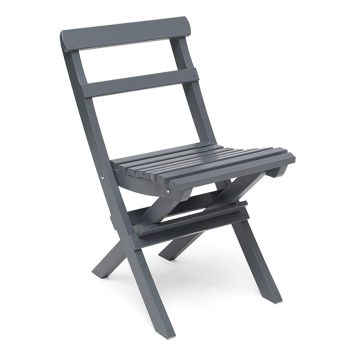 KLAPPSTOL HILLERSTORP TORPET STÅLGRÅ