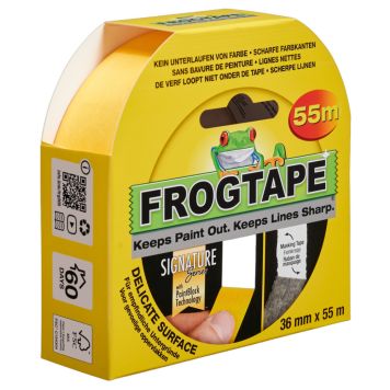 MASKERINGSTEJP FROGTAPE DELICATE-SURFACE 36MMX55M