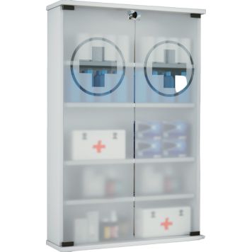 MEDICINSKÅP VCM JANULA 60CM VIT