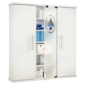 MEDICINSKÅP VCM SANTILA 88CM VIT