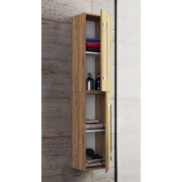 HÖGSKÅP VCM BADINOS 2 VCB6 33CM EK/HONUNG