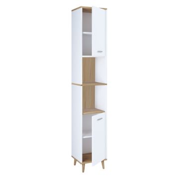HÖGSKÅP VCM LANDOS 32CM VIT/EK