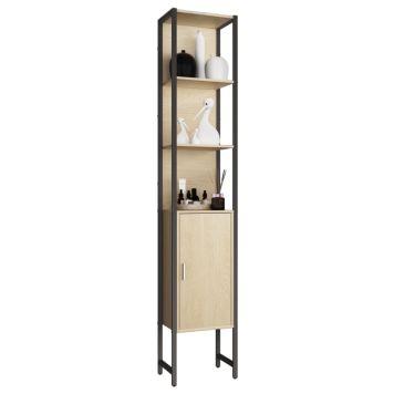 HÖGSKÅP VCM EDINO 33CM EK/SVART