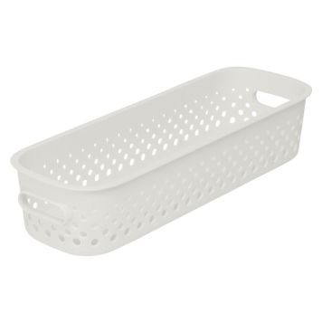 FÖRVARINGSKORG SMARTSTORE ESSENCE SLIM 1,3L VIT