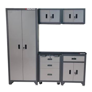 GARAGEINREDNING ALPHA TOOLS SET 195X192,5X46CM