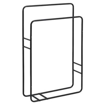 HANDDUKSHÅLLARE ZELLER GOLVSTÅENDE SVART