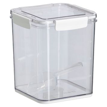 FÖRVARINGSBURK ZELLER MED SKED 4,2L PLAST