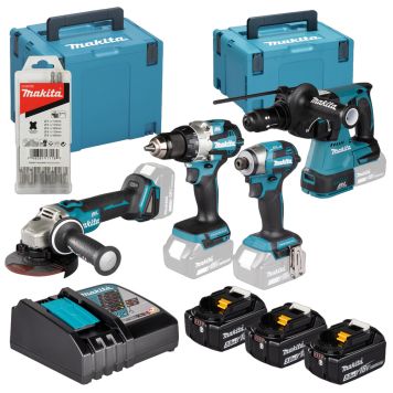VERKTYGSPAKET MAKITA DLX4196JX1 18V 3X5,0AH