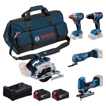 VERKTYGPAKET BOSCH PROFESSIONAL 18V 2X5,0AH 