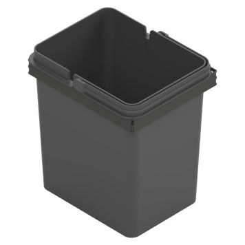 KÄLLSORTERING THEOFILS ALICANTE 22X18 BESLAG HINK UTAN HÅL MÖRKGRÅ