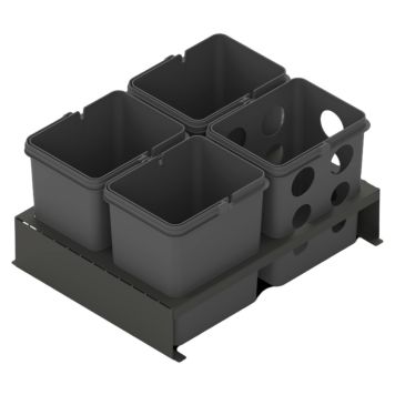 KÄLLSORTERING THEOFILS MERIDA 60X45 MÖRKGRÅ